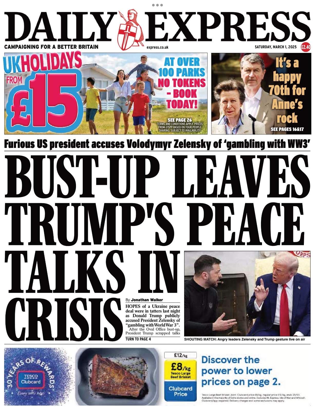 'Daily Express' 'Daily Express'