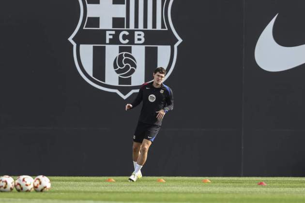 Christensen entrenamiento / Foto: Europa Press Christensen entrenamiento / Foto: Europa Press