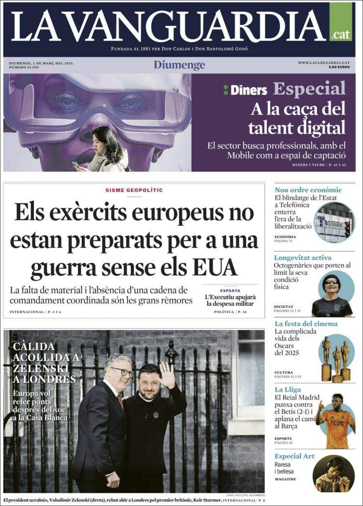 'La Vanguardia' 2 'La Vanguardia' 2