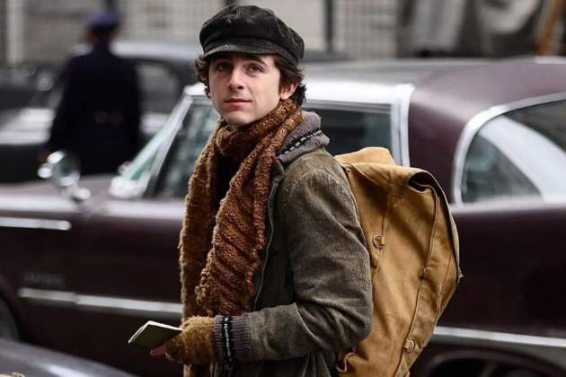 timothee chalamet como bob dylan en en complete unknown timothee chalamet como bob dylan en en complete unknown