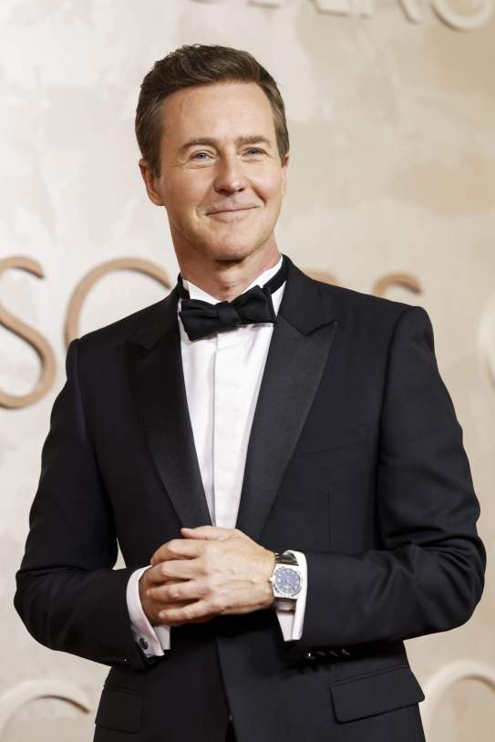 Oscars 2025 Edward Norton Foto Caroline Brehman EFE Oscars 2025 Edward Norton Foto Caroline Brehman EFE