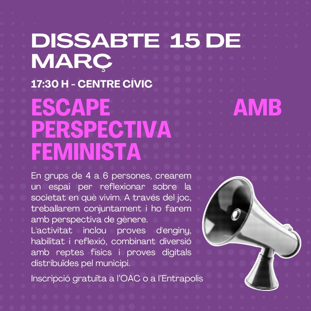 05. Escape amb perspectiva feminista Activitats Pacs 05. Escape amb perspectiva feminista Activitats Pacs