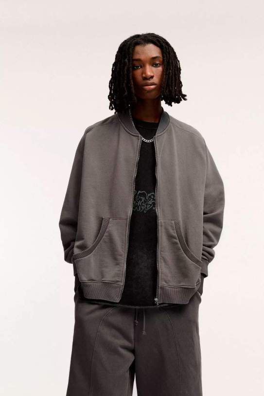 Sudadera cremallera bomber1