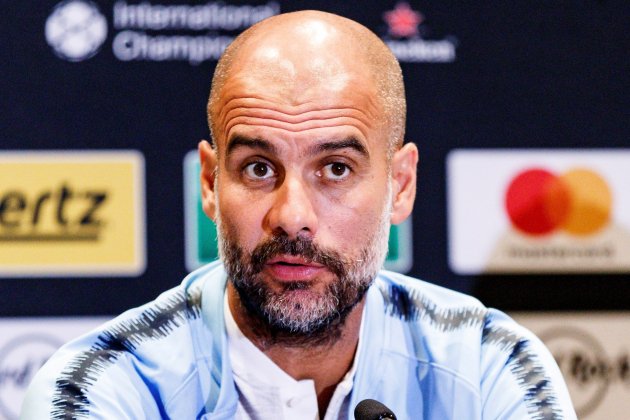 Pep Guardiola Manchester City roda de premsa pretemporada   EFE