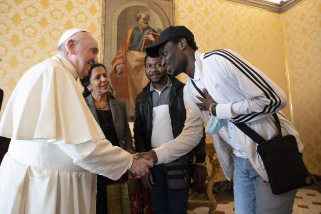 Papa francesc refugiat / Europa Press