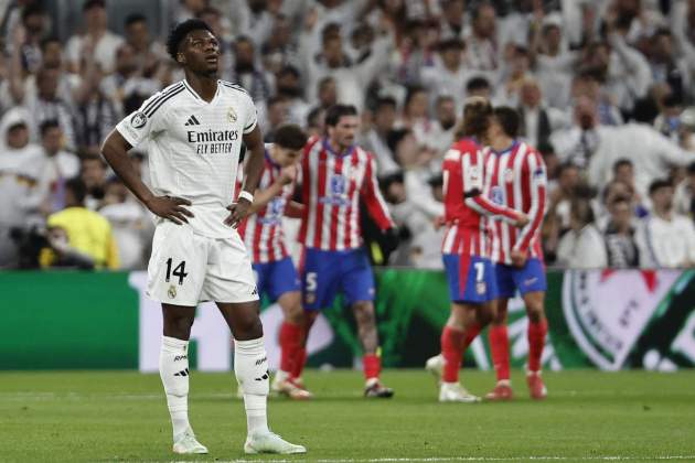 Tchouameni decepcio Reial Madrid Atletic EFE