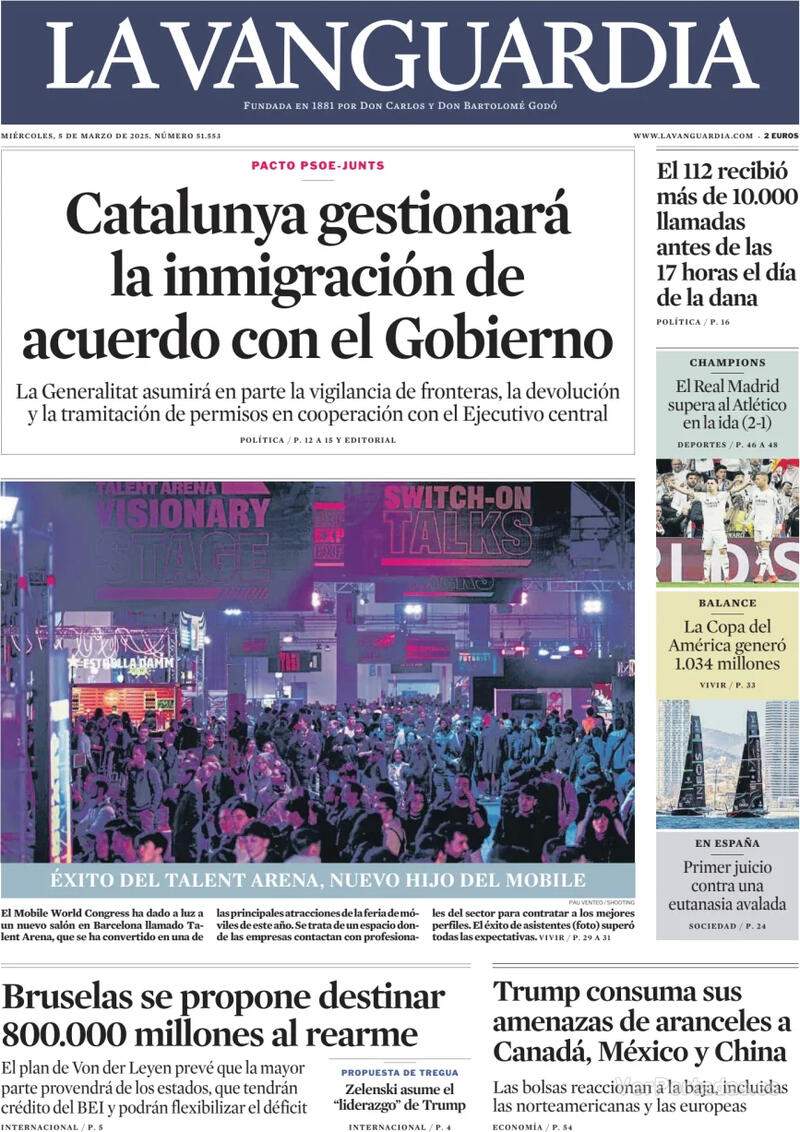 La Vanguardia La Vanguardia