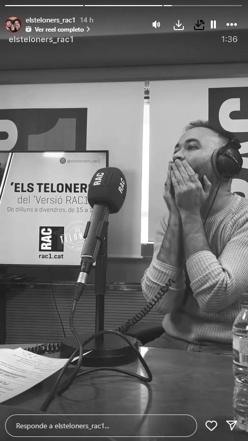 Jaume Borja, al oír|sentir a Adrià Collado en RAC1