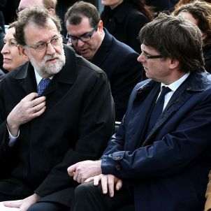 Rajoy Puigdemont Germanwings efe Rajoy Puigdemont Germanwings efe