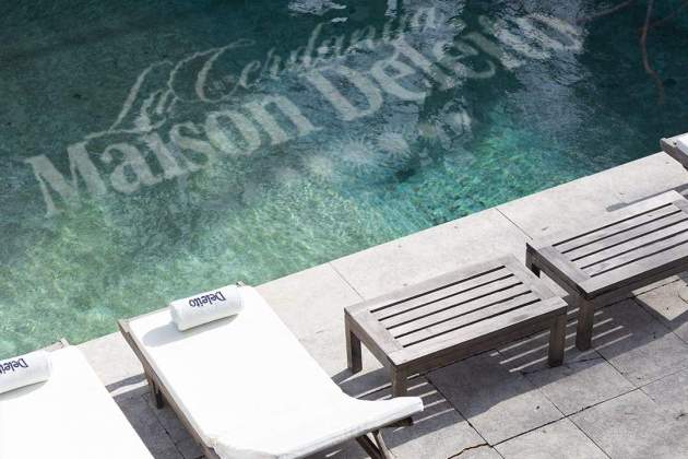 Piscina que serà part de la Maison Deleito Piscina que serà part de la Maison Deleito