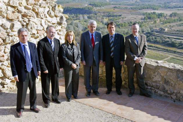Pasqual Maragall Manuela de Madre Joan Saura Artur Mas Josep Piqué a Miravet / Jordi Bedmar Pasqual Maragall Manuela de Madre Joan Saura Artur Mas Josep Piqué a Miravet / Jordi Bedmar