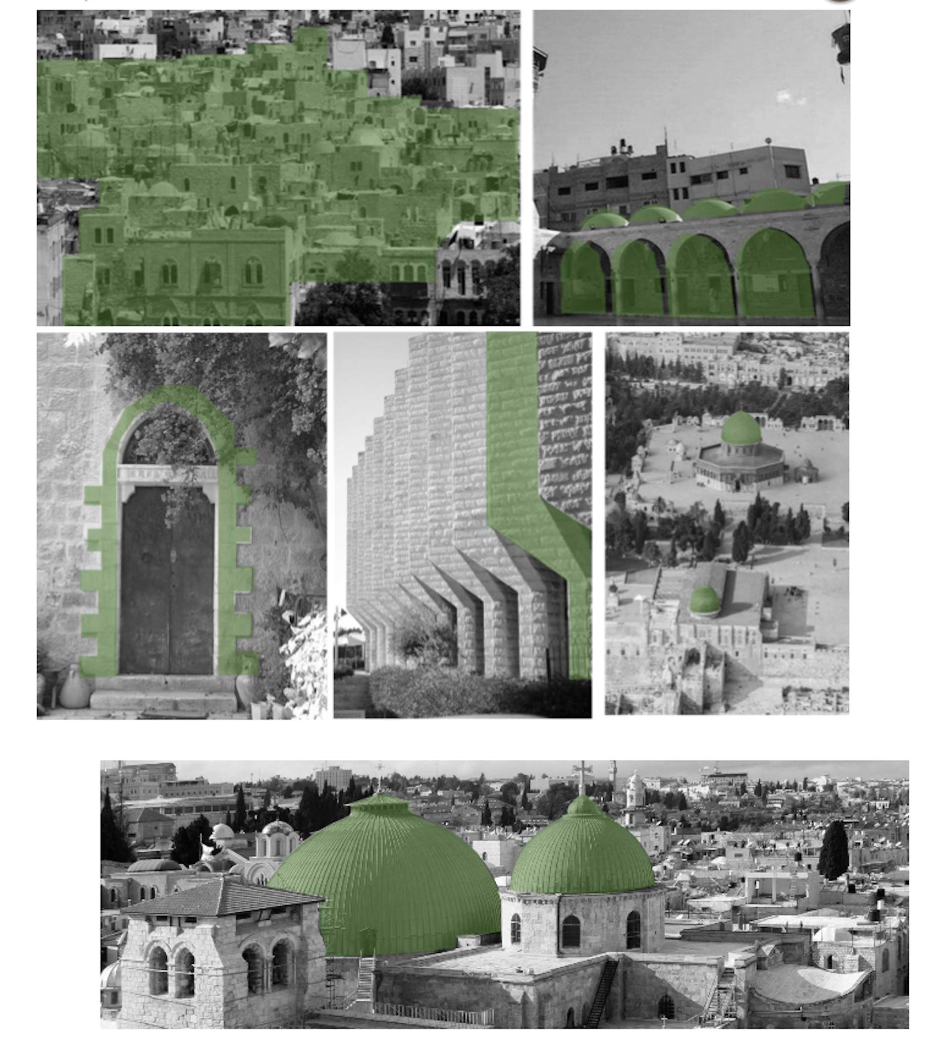 Selecció de monuments arquitectònics palestins que serveixen d'inspiració Selecció de monuments arquitectònics palestins que serveixen d'inspiració