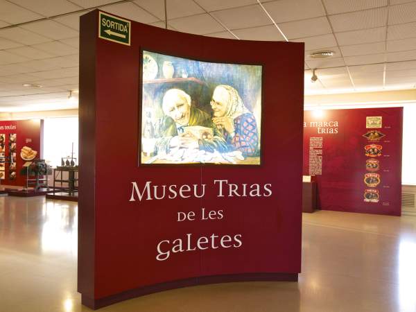 Entrada en el museo de la empresa Galetes Trias Entrada en el museo de la empresa Galetes Trias