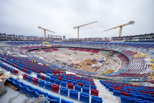 Obres Spotify Camp Nou 7 març 2025 Barça / Foto: FC Barcelona
