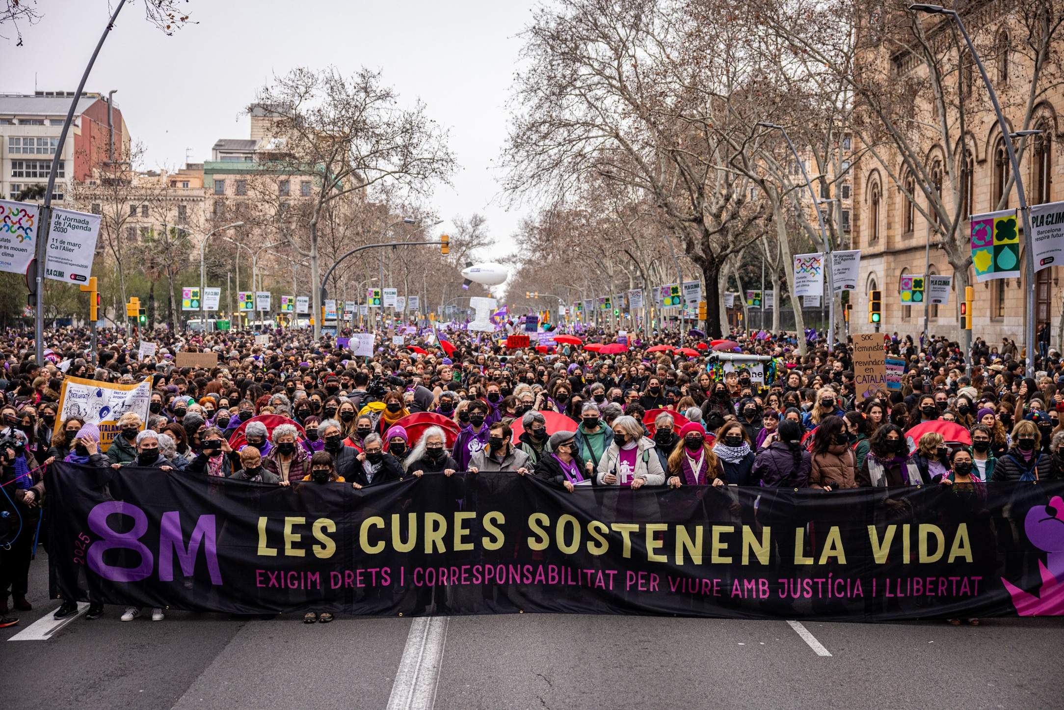 Manifestación 8M Barcelona / Montse Giralt Manifestación 8M Barcelona / Montse Giralt