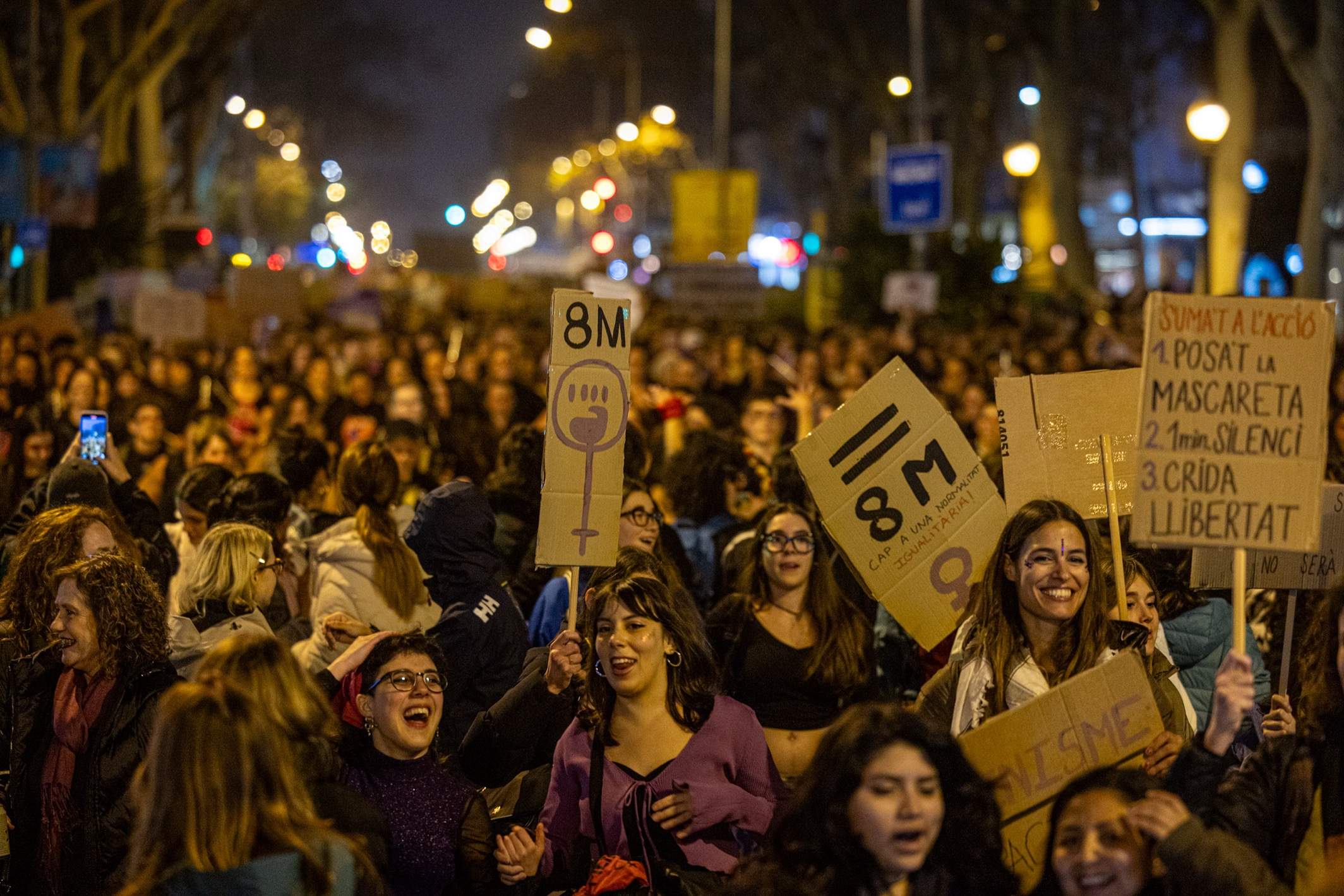 Manifestació 8M Barcelona / Montse Giralt Manifestació 8M Barcelona / Montse Giralt