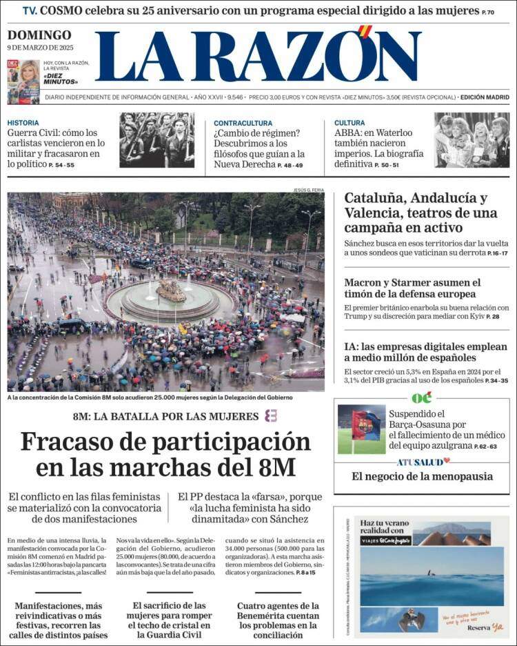 'La Razón' 9 'La Razón' 9