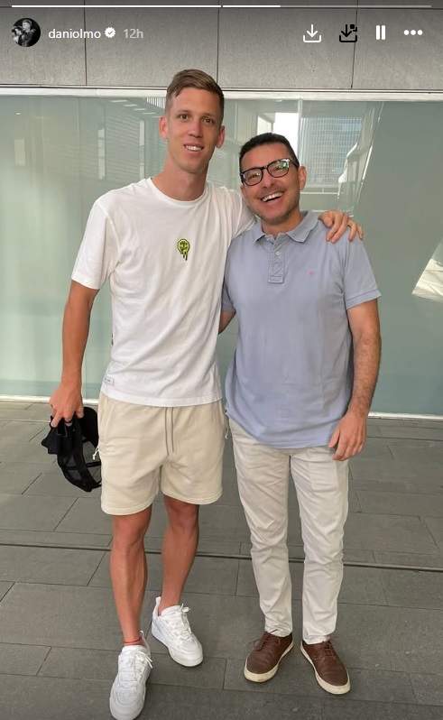 Dani Olmo y Carles Miñarro IG Dani Olmo y Carles Miñarro IG