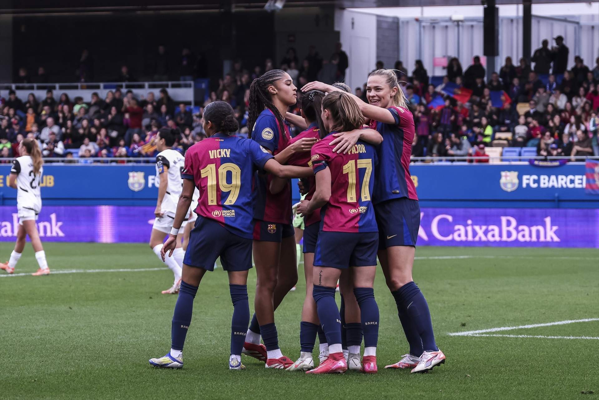 Un Barça lleno de rotaciones gana al Valencia (4-1) y confirma su dominio en la Liga F