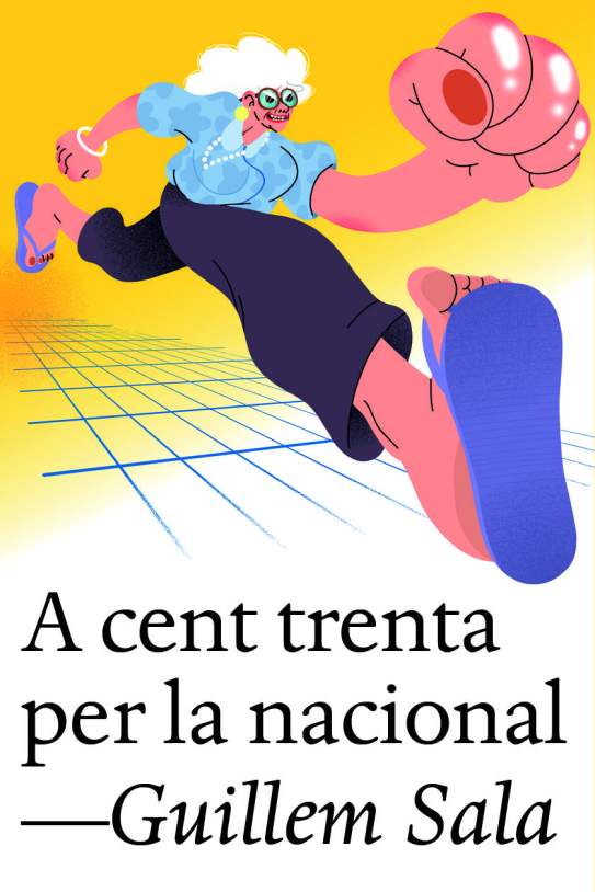 A cent trenta per la nacional Guillem Sala frontal A cent trenta per la nacional Guillem Sala frontal