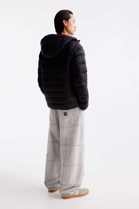 Chaqueta acolchada ligera capucha Chaqueta acolchada ligera capucha