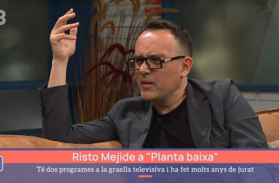 Risto Mejide venent el seu llibre en català a TV3 Risto Mejide venent el seu llibre en català a TV3