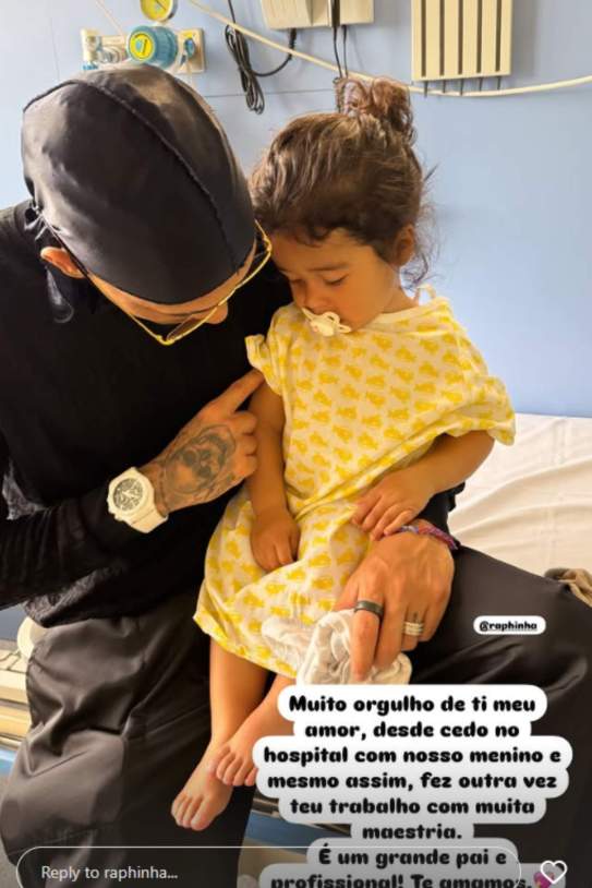Raphinha con Gael / Instagram Raphinha con Gael / Instagram