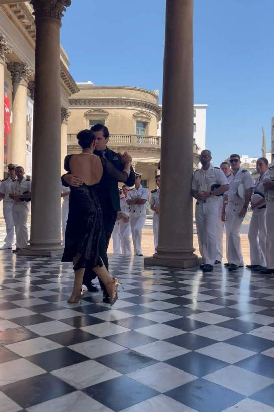 Tango en Montevideo con Leonor, Armada Tango en Montevideo con Leonor, Armada