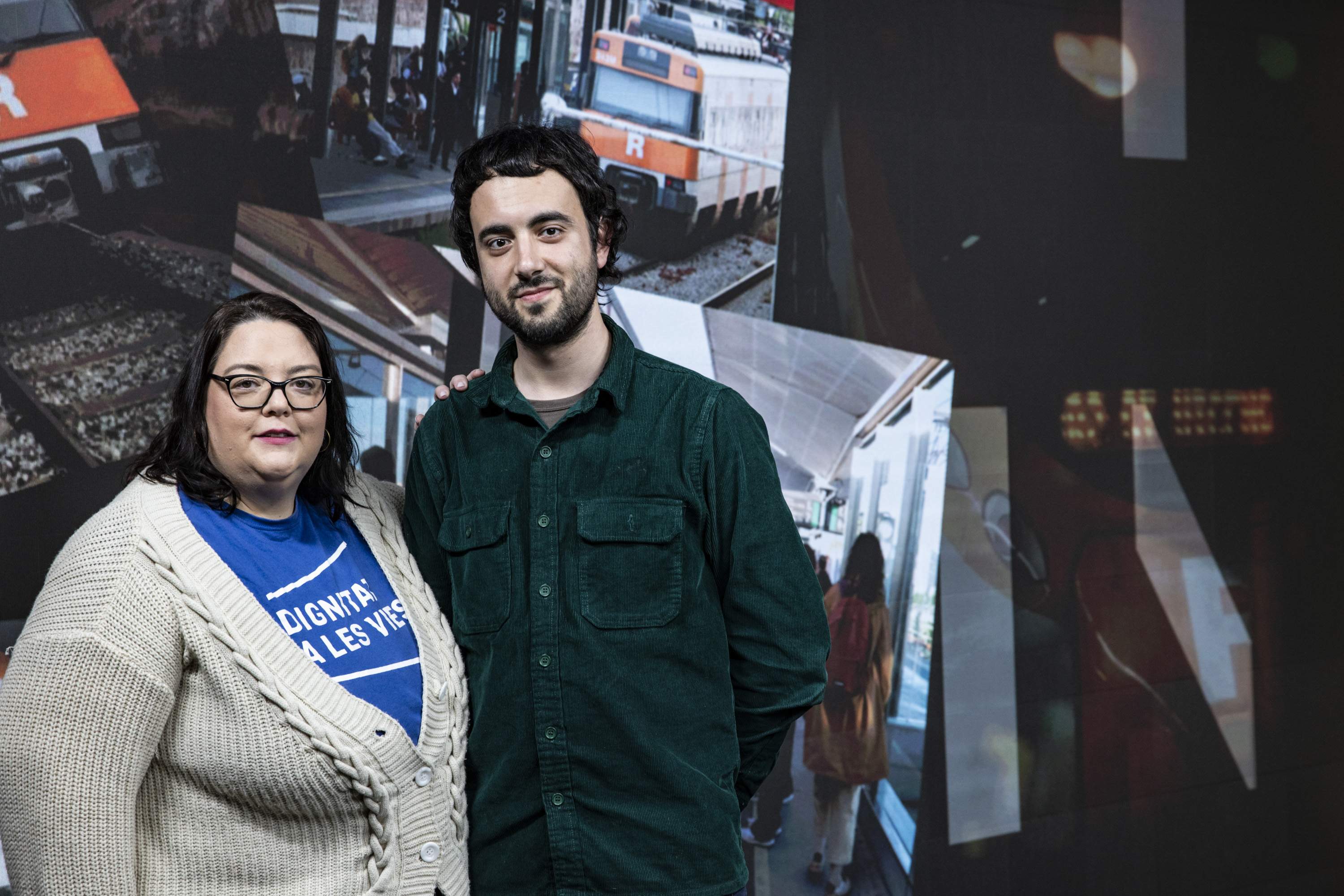 Entrevista plataforma 'Dignitat a les Vies' / Foto: Carlos Baglietto