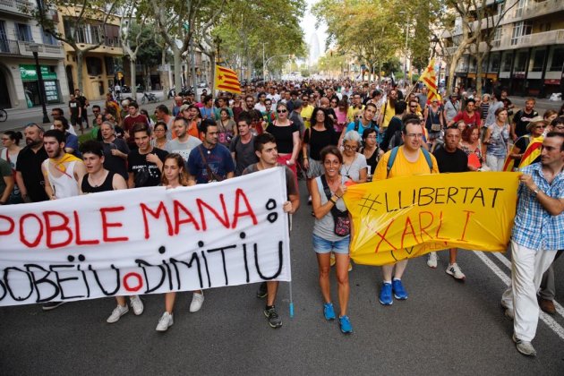 DIRECTO CDR concentración sede CUP Sergi alcàzar 9