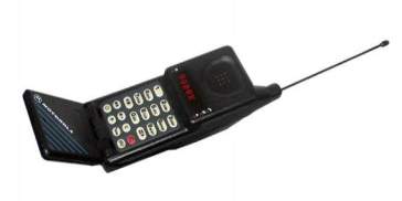 Teléfono móvil años 80