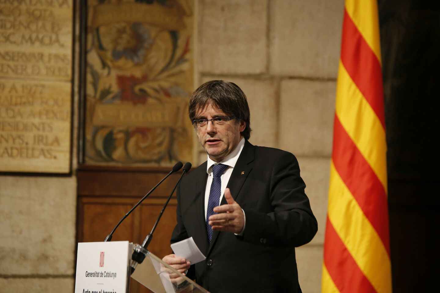 Puigdemont es reuneix dilluns amb el governador del Banc d'Espanya