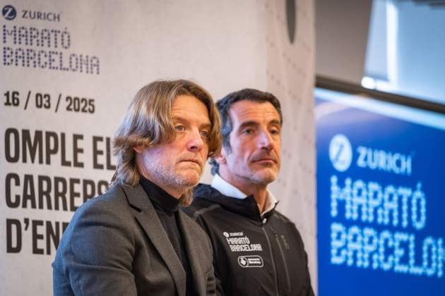 David Escudé Regidor Esports Ajuntament Barcelona Marató David Escudé Regidor Esports Ajuntament Barcelona Marató