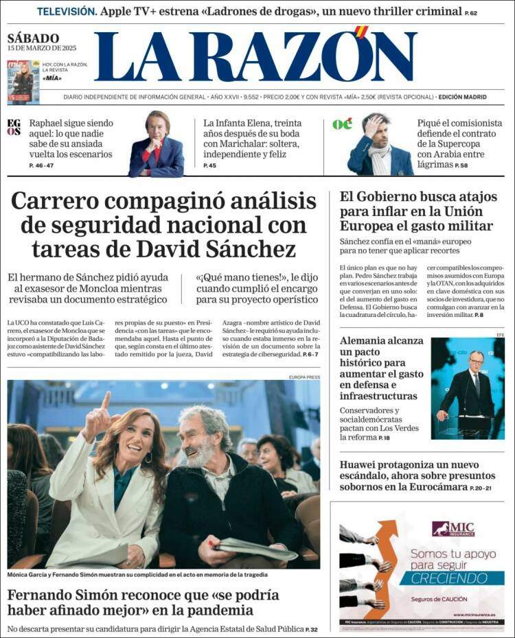 'La Razón' 15 'La Razón' 15