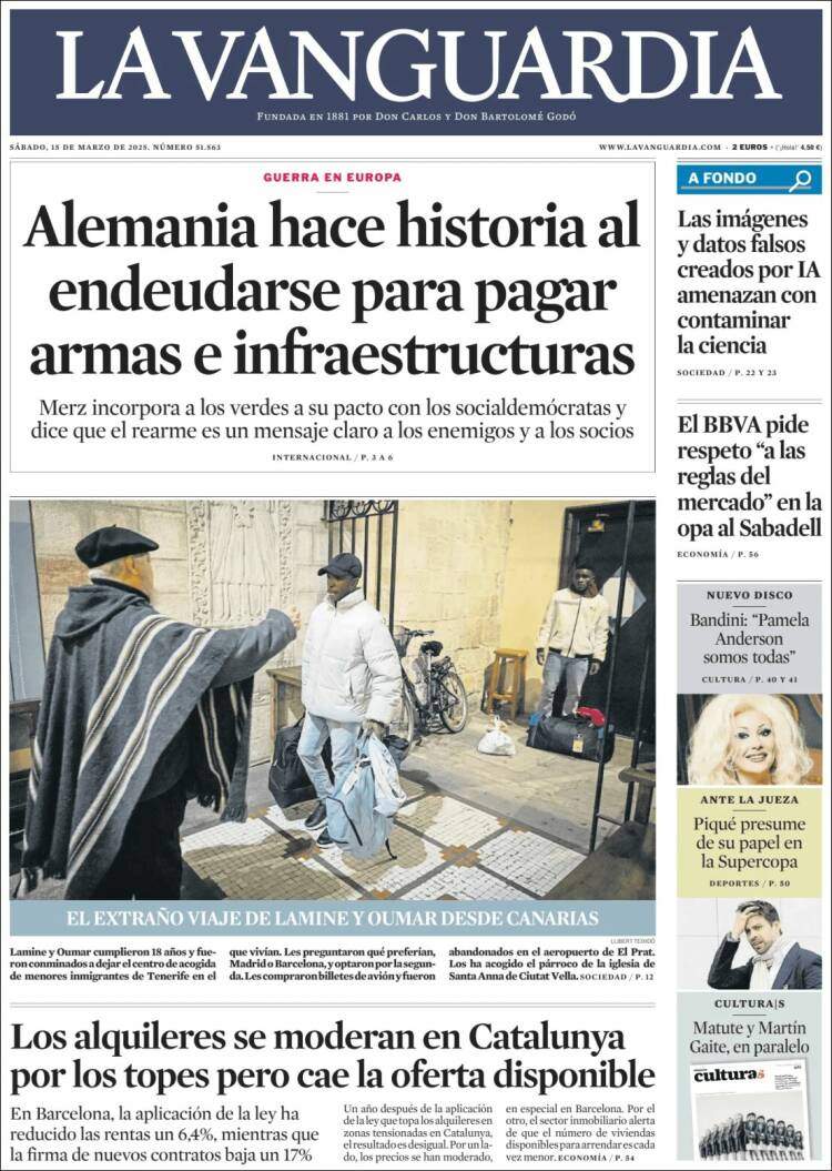 'La Vanguardia' 15 'La Vanguardia' 15