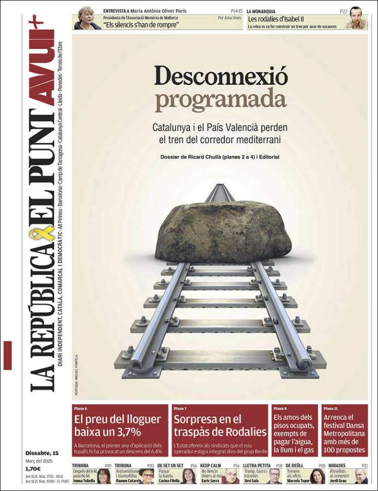 'El Punt Avui' 15 'El Punt Avui' 15