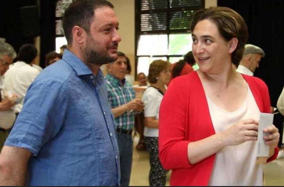 Colau y el marido, GTRES Colau y el marido, GTRES
