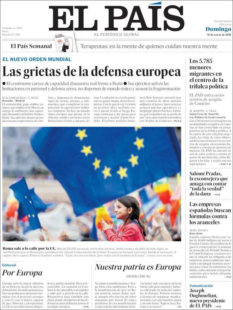 'El País' 16 'El País' 16