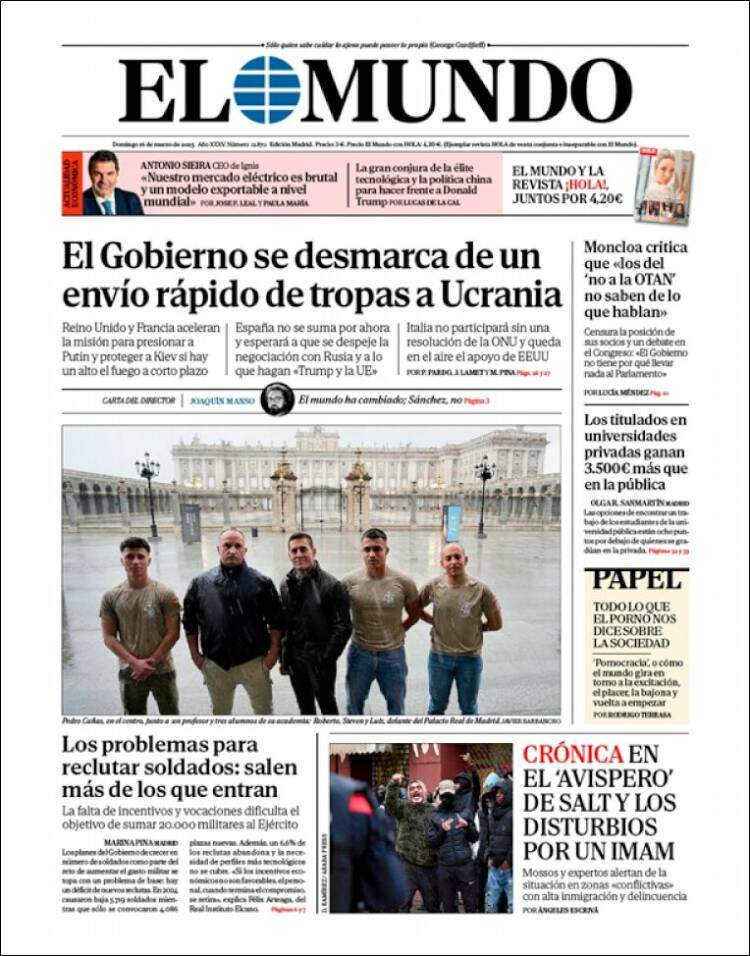 'El Mundo' 16 'El Mundo' 16