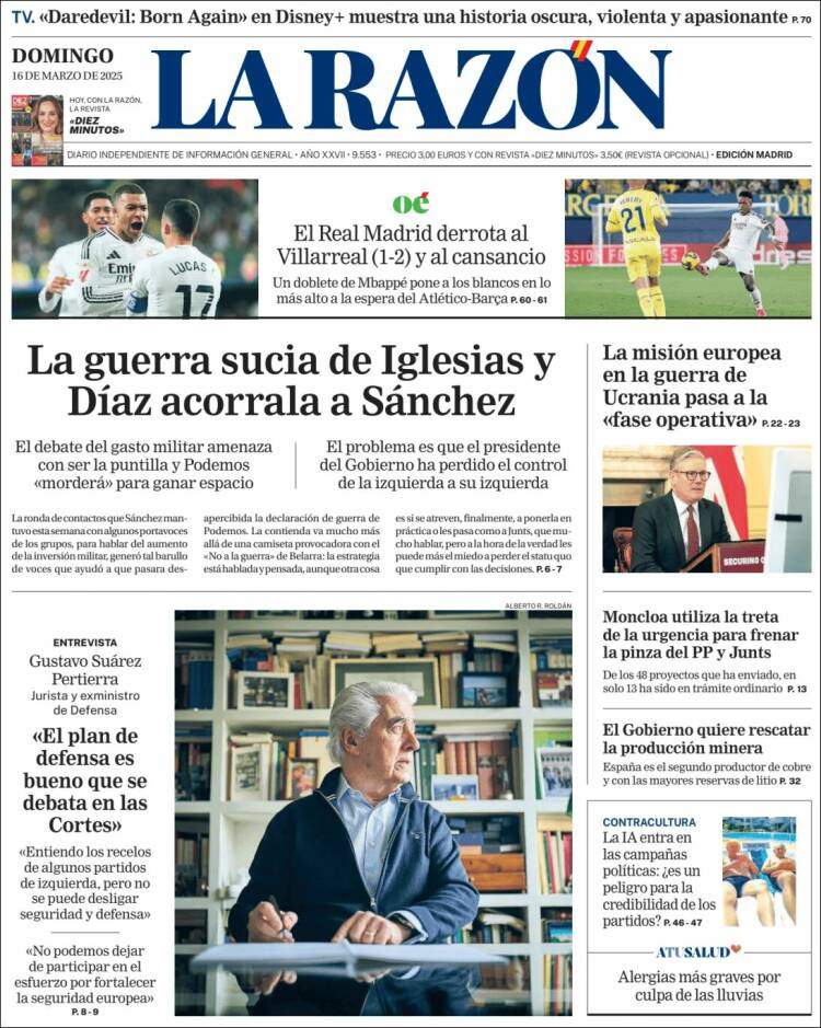 'La Razón' 16 'La Razón' 16