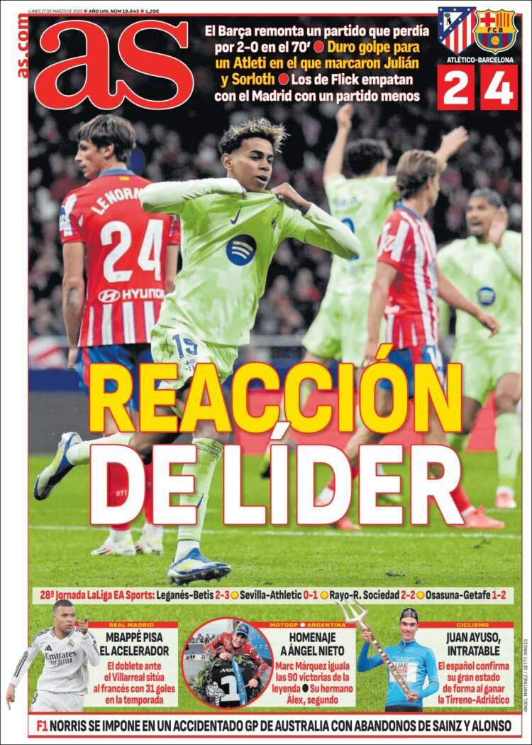 As Portada 17 03 2025 As Portada 17 03 2025