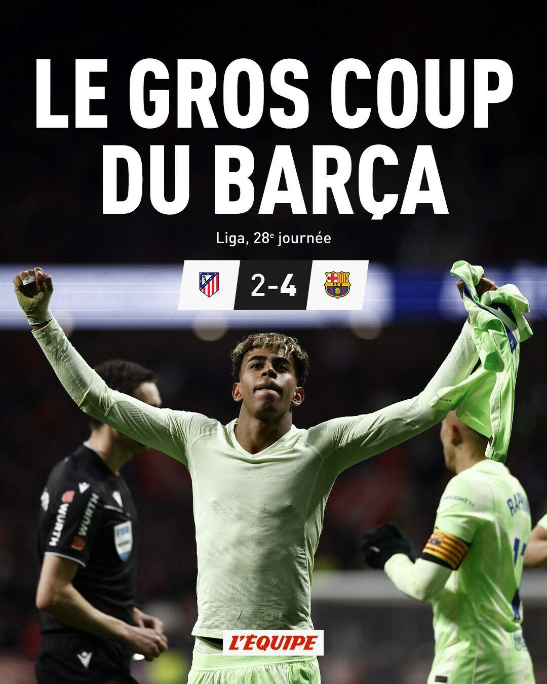 L'Équipe 2 Barça Atlético de Madrid 17 03 2025 L'Équipe 2 Barça Atlético de Madrid 17 03 2025