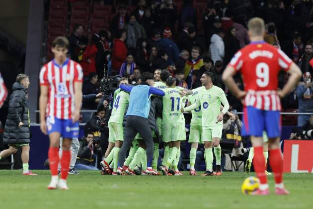 Atlético de Madrid Barça / Foto: EFE Atlético de Madrid Barça / Foto: EFE