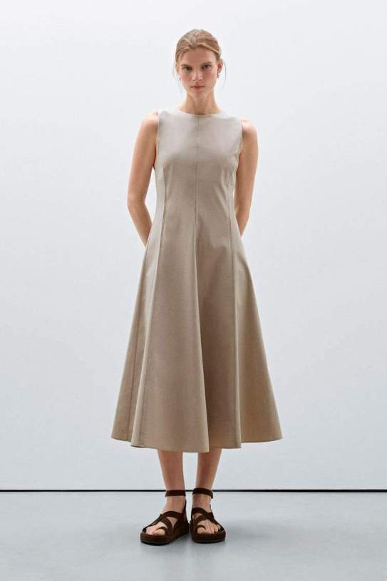 Vestit midi vol popelín1 Vestit midi vol popelín1