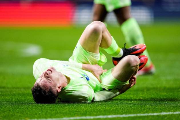 Marc Casadó lesión Barça / Foto: Europa Press Marc Casadó lesión Barça / Foto: Europa Press