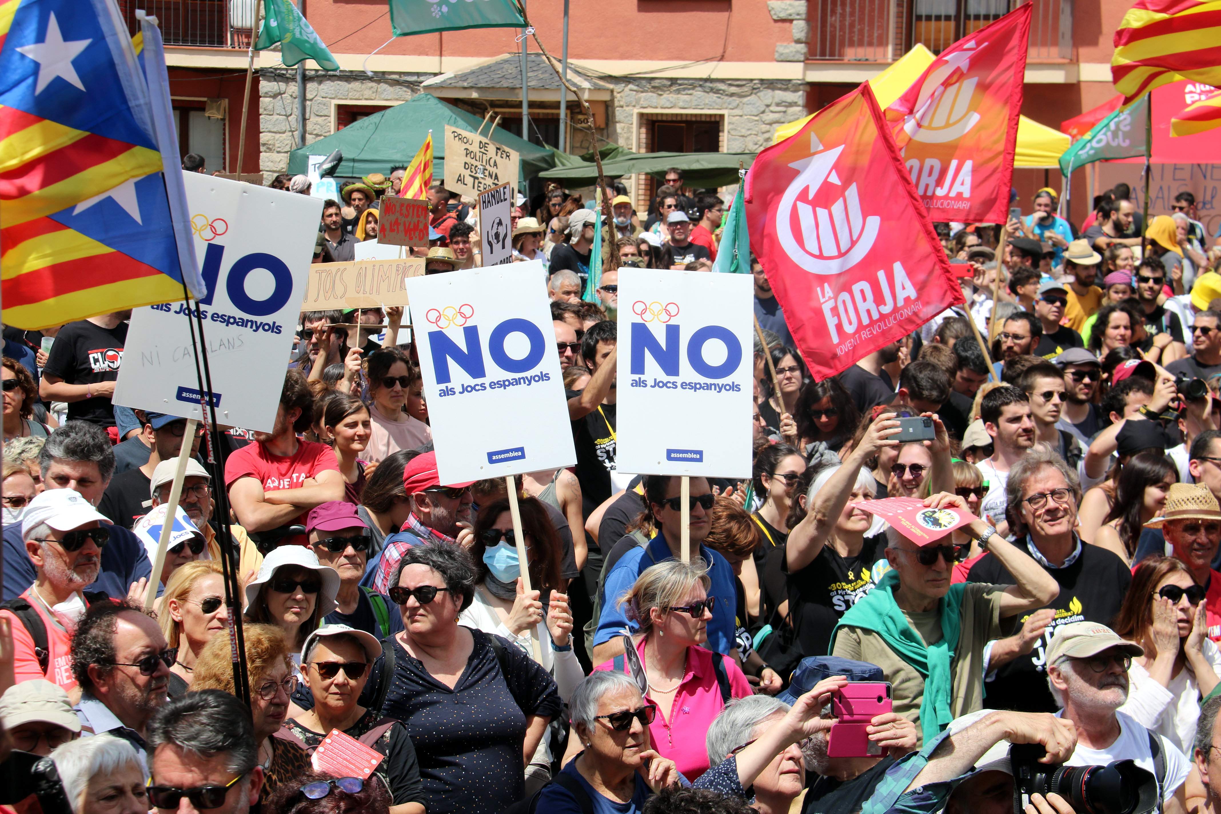 Stop JJOO amenaza con "movilizaciones masivas" ante la propuesta del PSOE de recuperar la candidatura