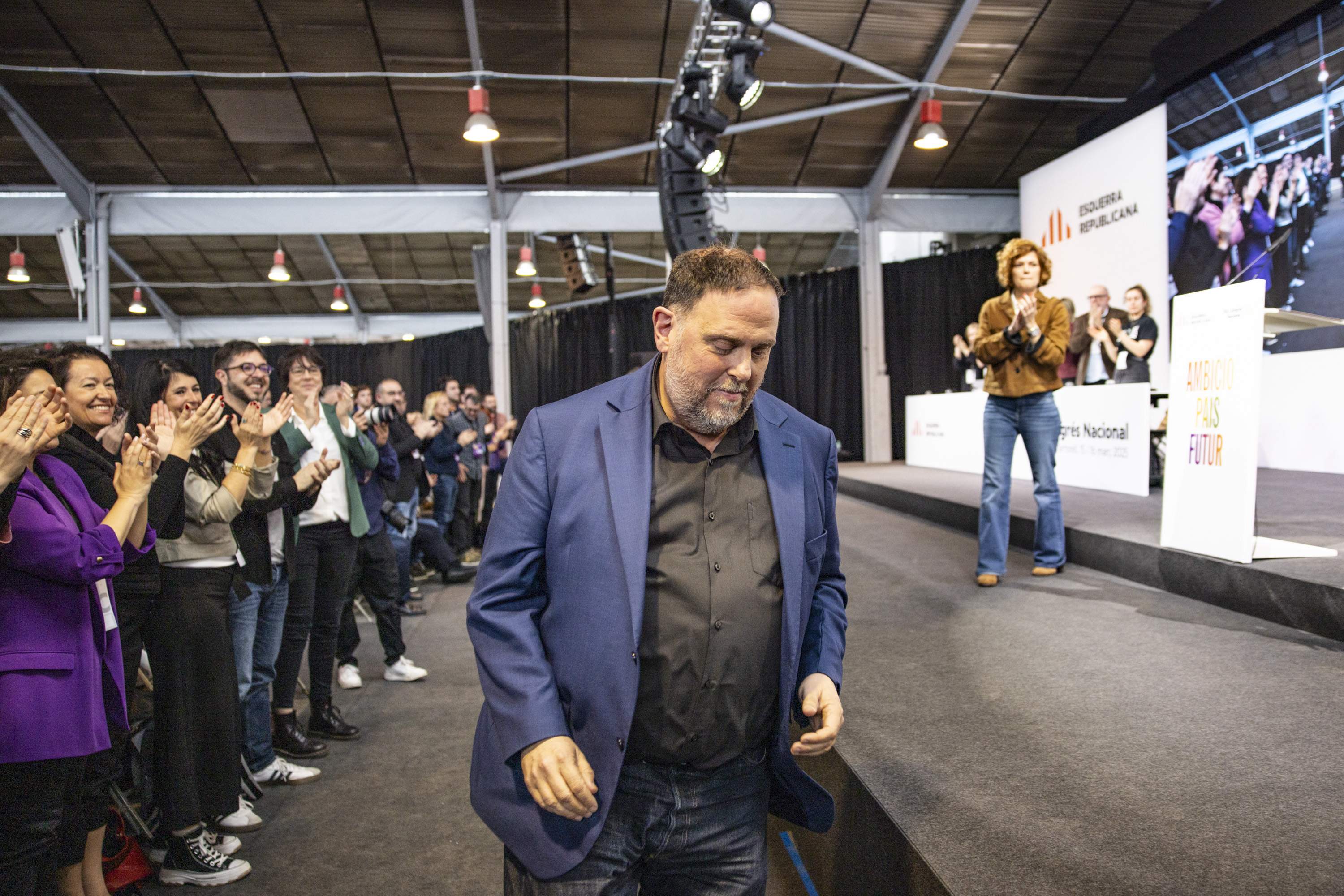 Junqueras reivindica la feina d'ERC al Consell d'Europa recordant els informes dels presos i Pegasus