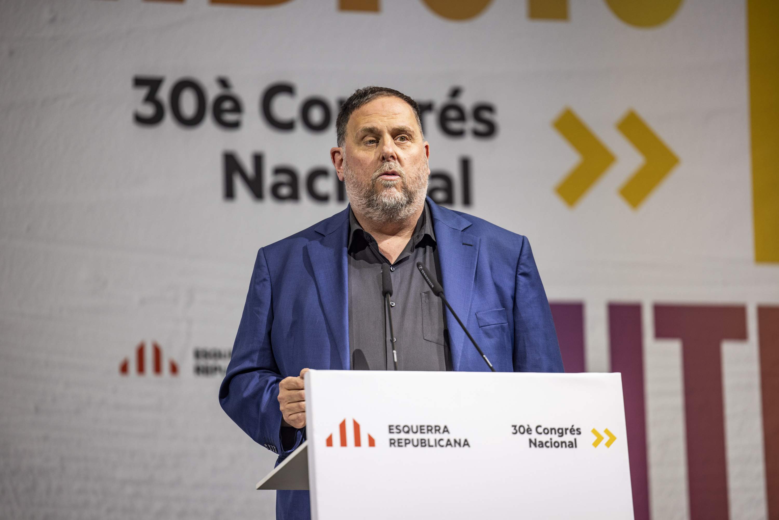 Congrés ERC 2025 a Martorell  junqueras / Foto: Carlos Baglietto