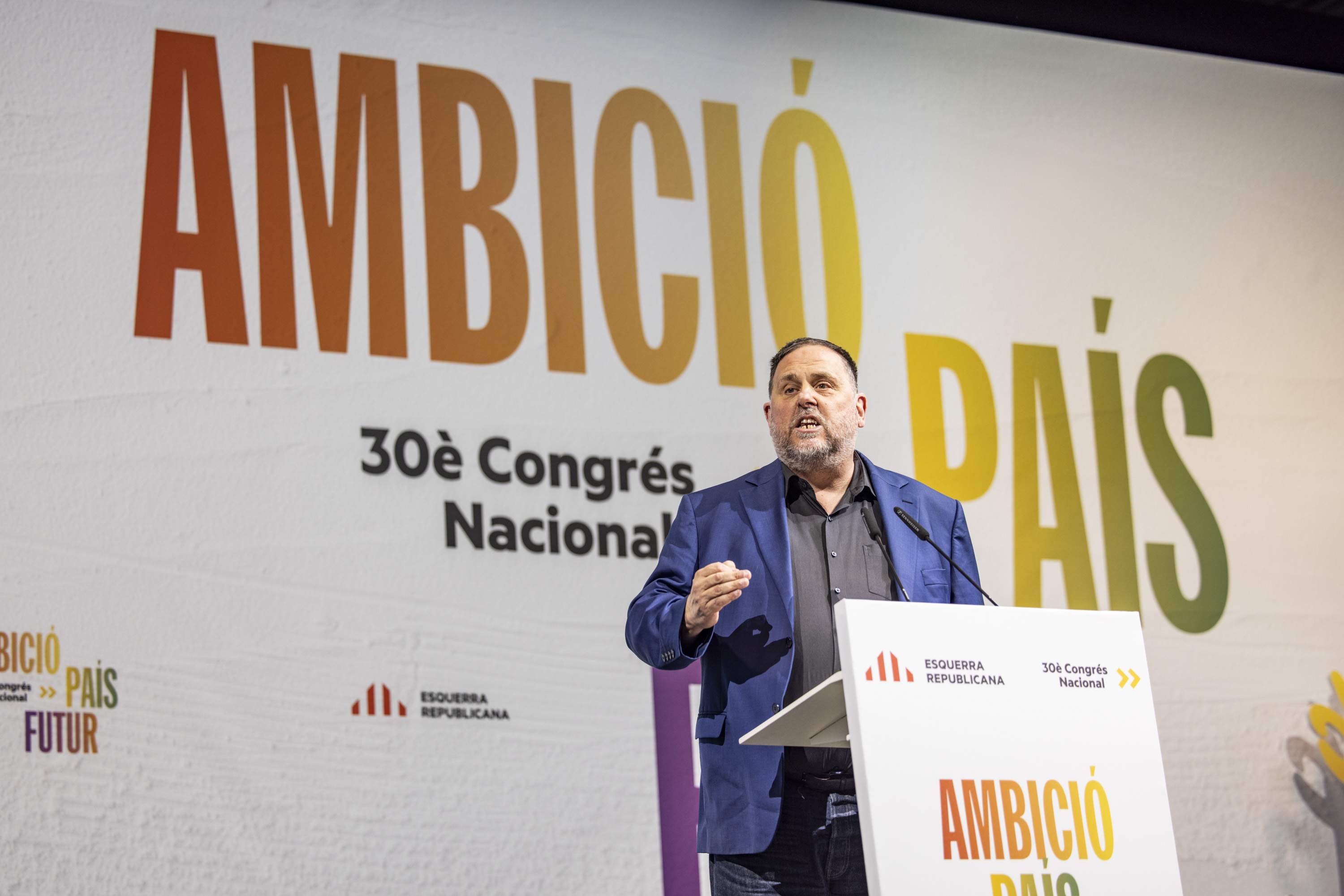 Congrés ERC 2025 a Martorell  junqueras / Foto: Carlos Baglietto