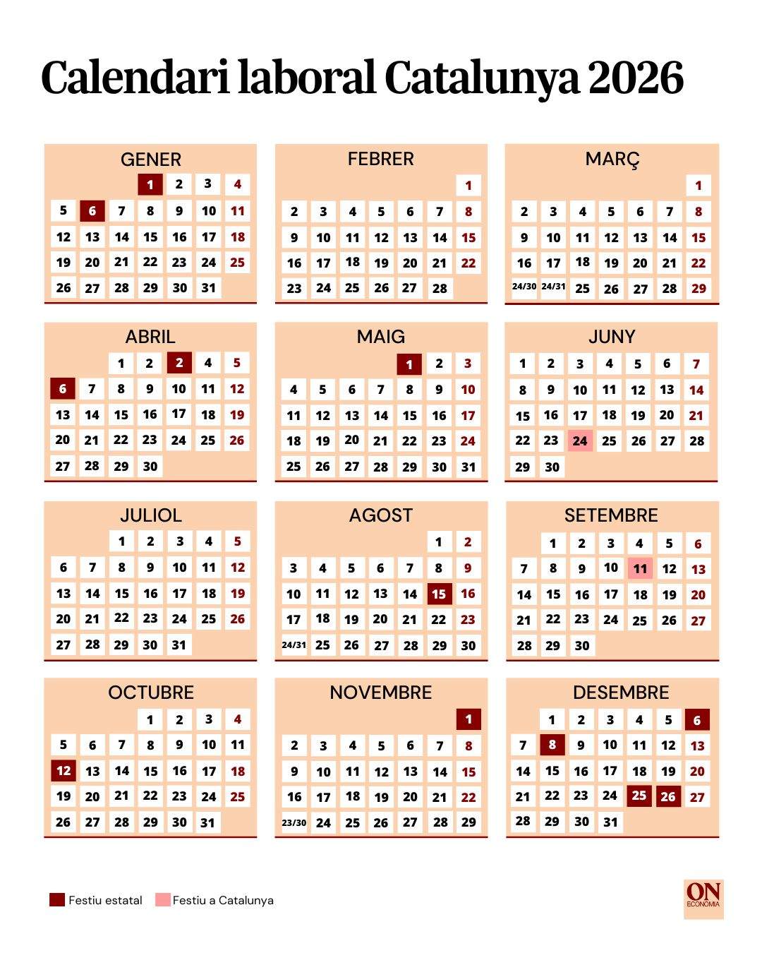 2026 calendari laboral 2026 calendari laboral